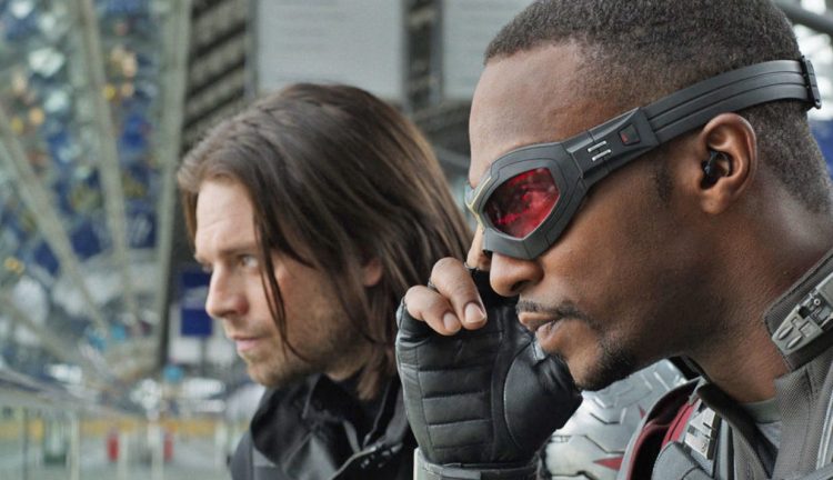 A photo of Falcon and Winter Soldier from Captain America: Civil War.
