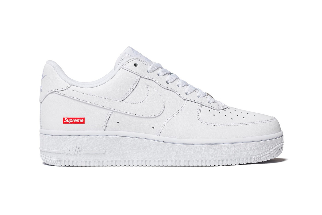 The Official Look of the Supreme x Nike Air Force 1 Low | EliteMen