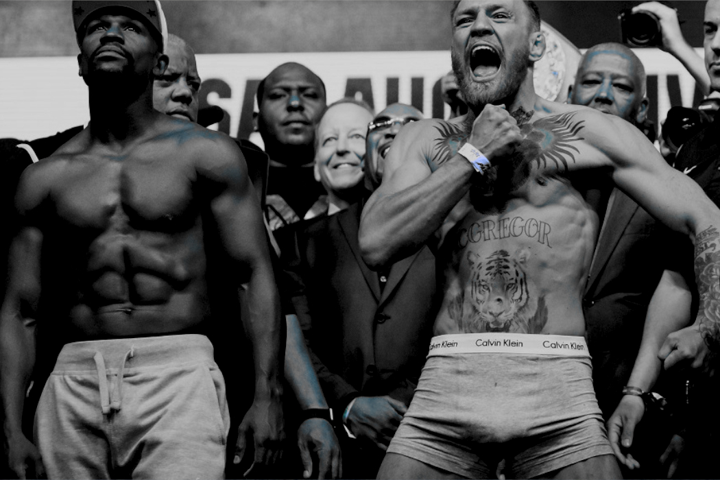 CONOR MCGREGOR BELIEVES HE "OUTLANDED" FLOYD MAYWEATHER IN 2017 FIGHT