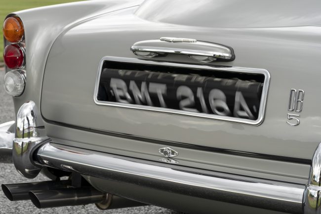 ASTON MARTIN IS RELEASING THE JAMES BOND DB5 SUPER SPY CAR