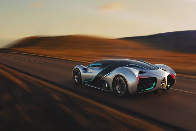 The Futuristic Hyperion XP-1 is the First Hydrogen Fuel Cell Supercar