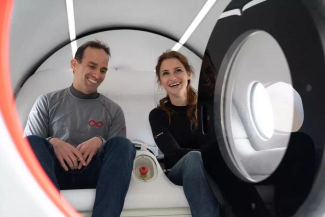 Virgin Hyperloop Completes First High Speed Human Passenger Ride