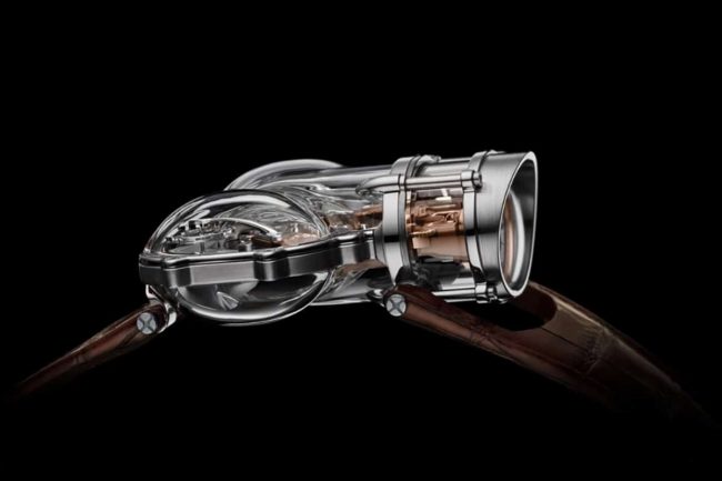 MB&F Creates a New Watch with a Clear Case Made from Sapphire Crystal