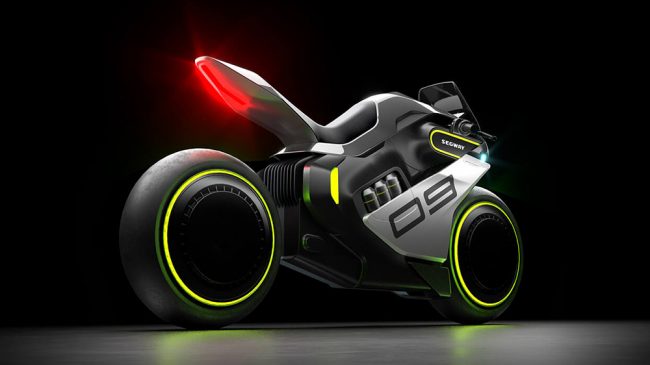 Segway Apex H2 Hybrid Motorcycle Can Reach the Speed of 150 KMPH