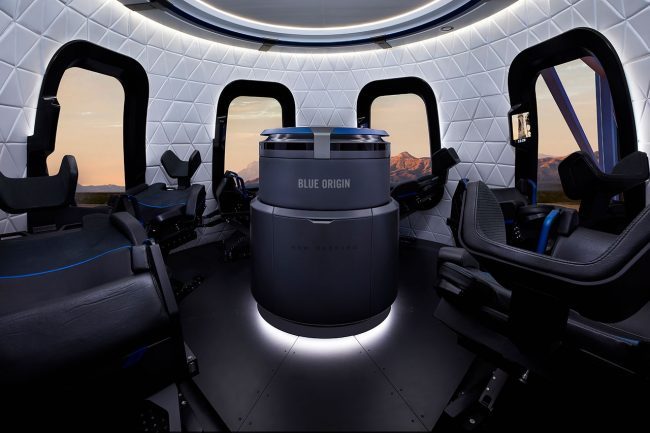 The First Blue Origin Space Flight Seat was Sold AU$36 Million