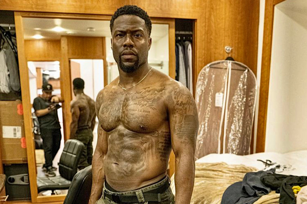 Kevin Hart Looks Swole After Training with Navy SEALS