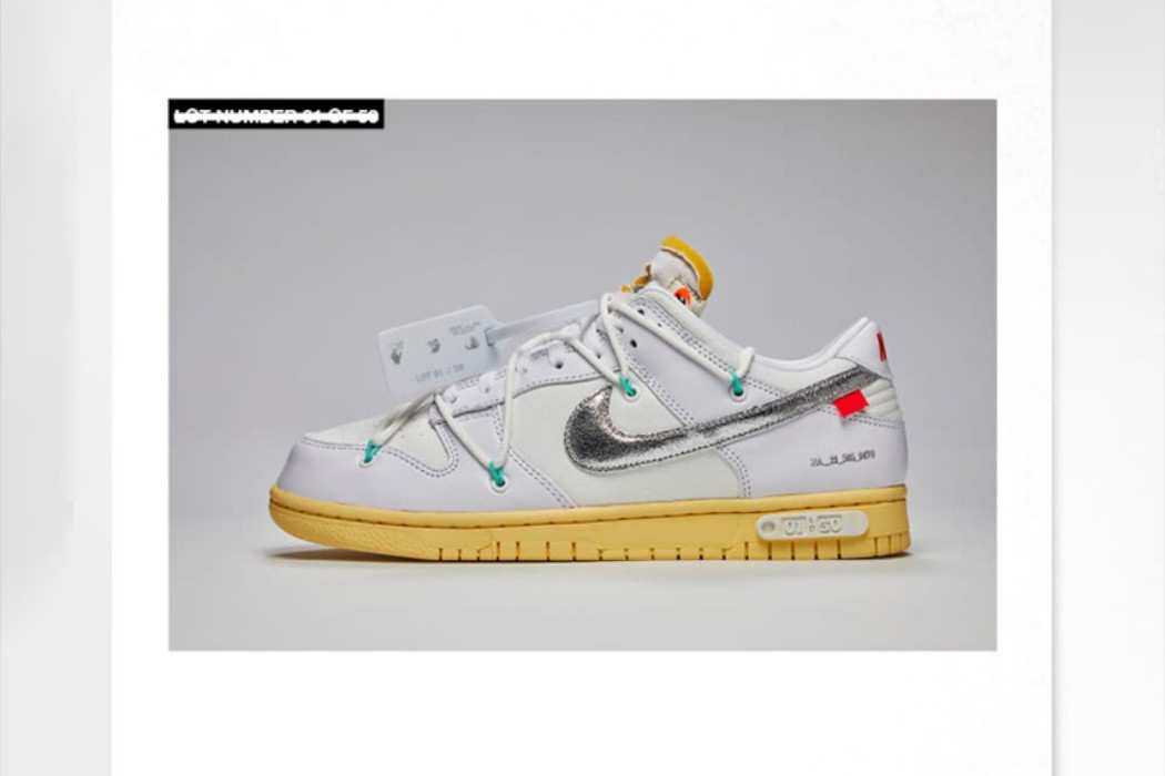 Virgil Abloh and Nike To Release 50 New Dunk Low Designs 'The 50'