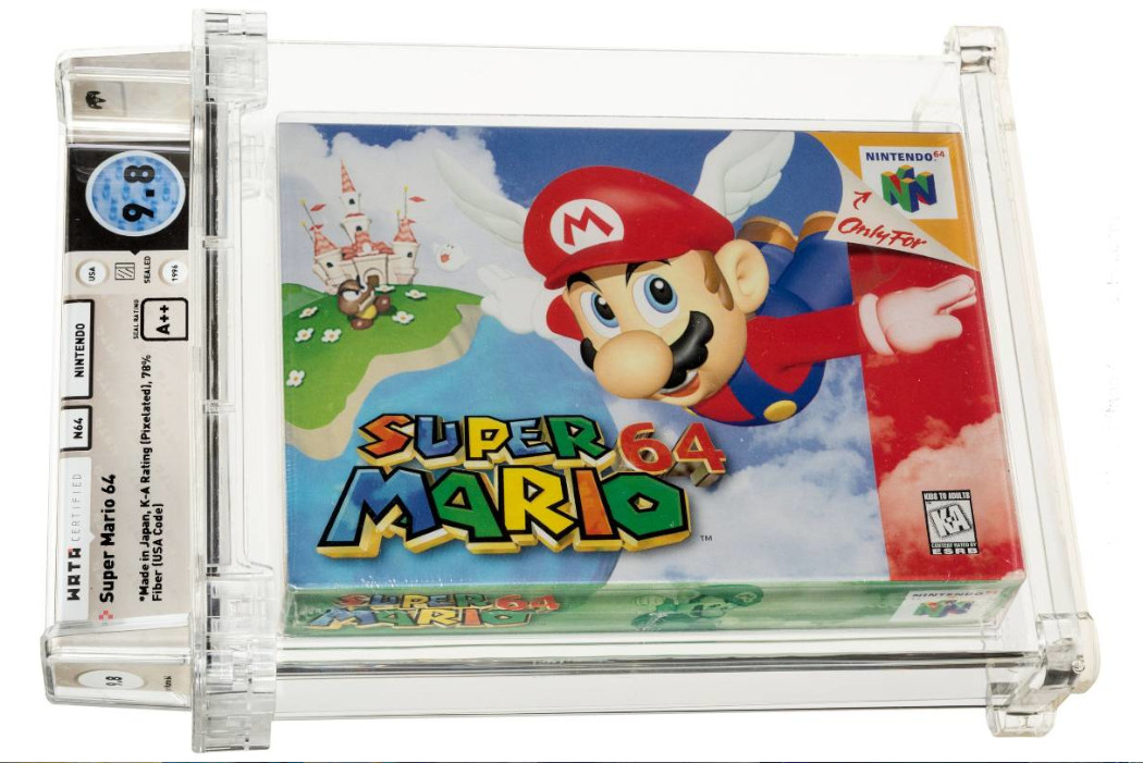 Super Mario 64 - The Most Expensive Video Game Sold at Auction