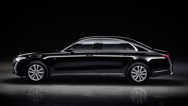 This Mercedes-Benz S-Class Can Withstand Bullets and Grenades