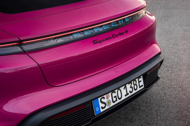 The 2022 Porsche Taycan will Come in Retro Colourways and New Tech