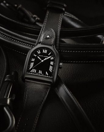The New Stirrup Watch by Ralph Lauren Now Comes All Blacked Out
