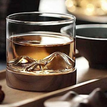 Get a Set of these Stylish Japanese-Inspired Yama Whisky Glasses