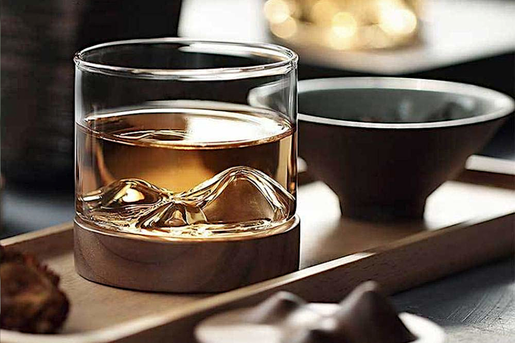 Get a Set of these Stylish Japanese-Inspired Yama Whisky Glasses