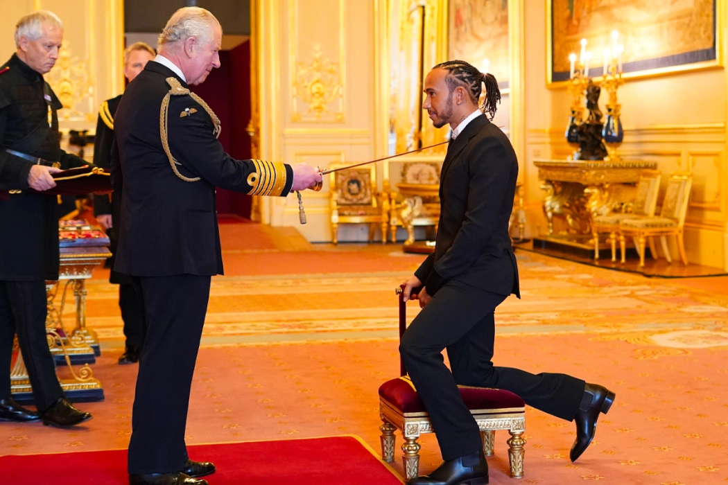 Lewis Hamilton: 7-Time F1 Champ Receives Knighthood at Windsor Castle