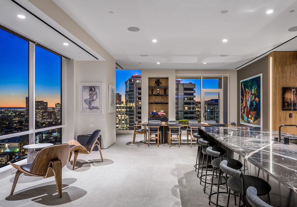 The Weeknd Penthouse Westwood Los Angeles
