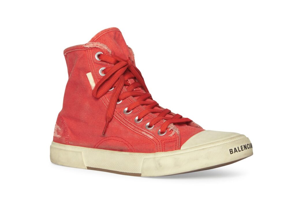 The New Balenciaga Paris Sneaker Looks Like it Came from the Bin
