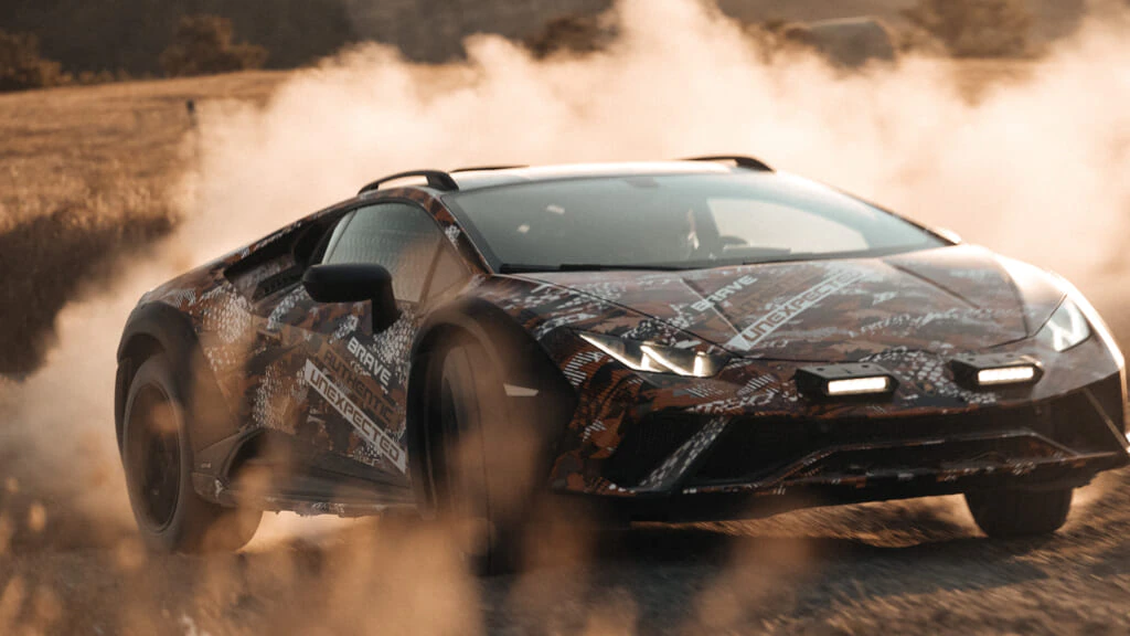 Lamborghini’s First Off-Road Supercar Huracán Sterrato is Revealed